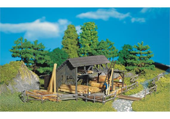 Faller 130288 Holzlager - H0 (1:87) | Bild 1