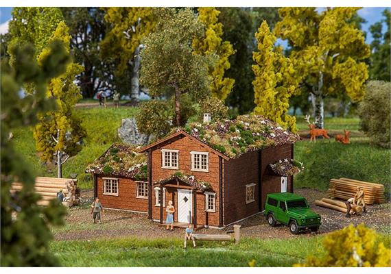 Faller 130605 Norwegisches Haus (LaserCut) - H0 (1:87) | Bild 1