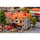 Faller 130649 Rathaus mit Feuerwehrgarage, H0 (1:87)