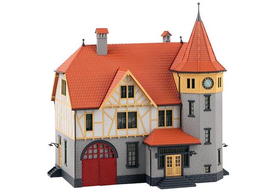 Faller 130649 Rathaus mit Feuerwehrgarage, H0 (1:87) | Bild 3