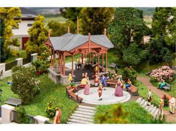 Faller 130655 Musikpavillon mit tanzenden Figuren - H0 (1:87)