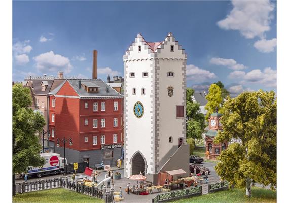 Faller 130824 Uhrenturm - der Siegelturm in Diessenhofen im Schweizer Kanton Thurgau - H0 | Bild 1