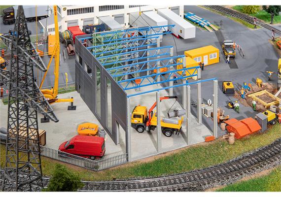 Faller 130892 Industriehalle im Bau, Systembau - H0 (1:87) | Bild 1