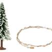 Faller 134002 2 Weihnachtsmarktbuden mit beleuchtetem Weihnachtsbaum - H0 (1:87) | Bild 2