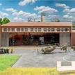 Faller 144111 Hangar mit Hubschrauber - H0 1:87 | Bild 1