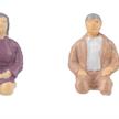 Faller 151685 Sitzende Personen ohne Beine - H0 (1:87) | Bild 1
