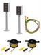 Faller 161656 2 LED-Ampeln mit Stopp-Stellen - H0 (1:87)
