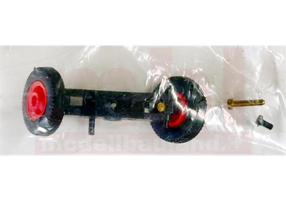 Faller 161739 Vorderachse mit Rädern inkl. 2 Schrauben - H0 (1:87)