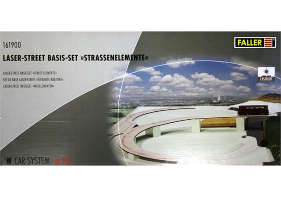 Faller 161900 Car System Laser-Street Basis-Set "Strassenelemente" | Bild 1
