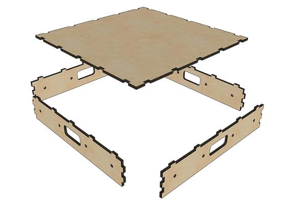 Faller 170101 Anlagenunterbau, 0,5 m x 0,5 m | Bild 2