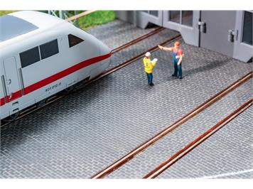 Faller 170311 PREMIUM Straßenfolie Kopfsteinpflaster, dunkelgrau - H0 (1:87)