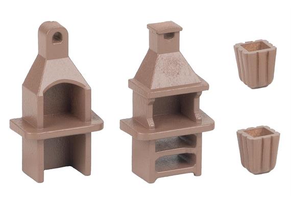 Faller 180015 2 Gartengrills - H0 (1:87) | Bild 2