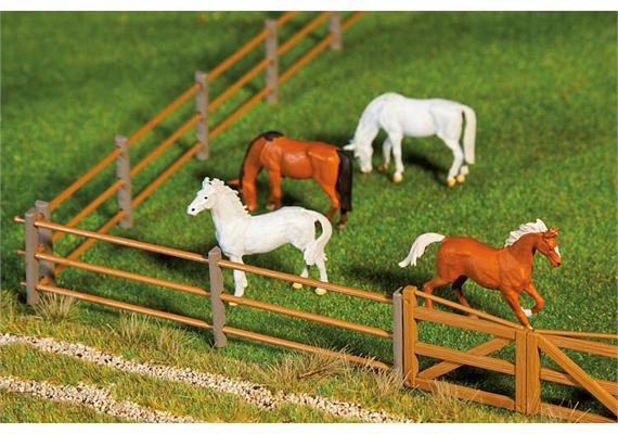 Faller 180430 Koppelzaun I, 876 mm - H0 (1:87) | Bild 1