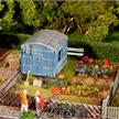 Faller 180490 Schrebergarten mit Bauwagen - H0 (1:87) | Bild 1