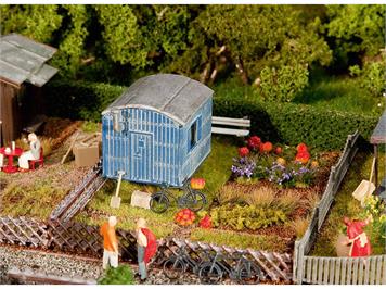 Faller 180490 Schrebergarten mit Bauwagen - H0 (1:87)