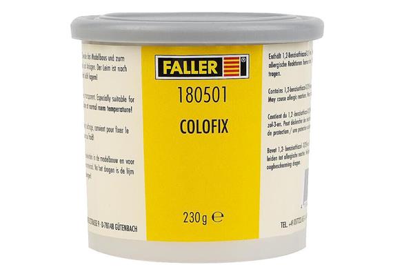 Faller 180501 Colofix Holzleim weiss klar trocknend - H0, H0m, TT, N, Z