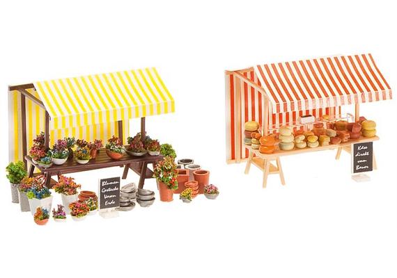 Faller 180614 Blumen- und Käsestand HO | Bild 2