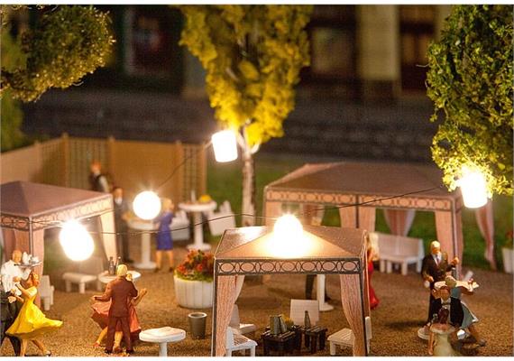 Faller 180663 Lichterkette mit Lampions