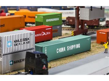 Faller 180844 40´ Hi-Cube Container "China Shipping" HO