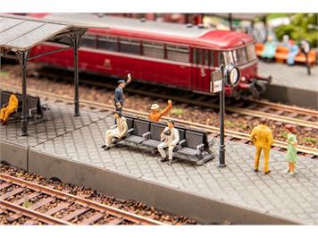 Faller 180867 2 Bahnsteigbänke - H0 (1:87)