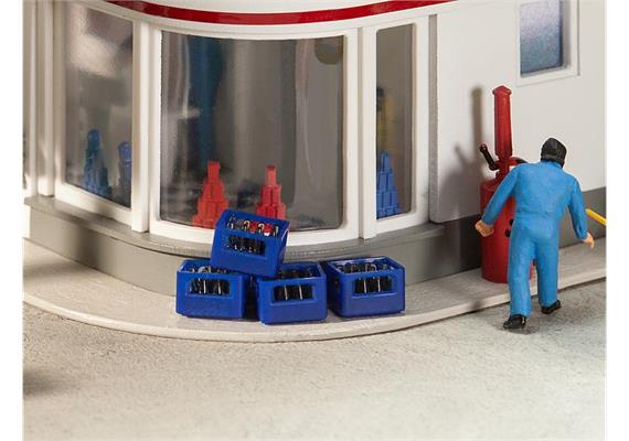 Faller 180968 4 Bierkästen mit Flaschen - H0 (1:87)