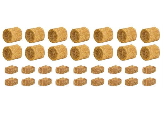 Faller 181286 14 runde und 18 eckige Heuballen - H0 (1:87) | Bild 1