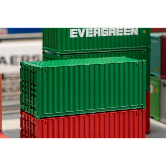 Faller 182002 20' Container, grün - H0 (1:87)