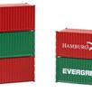 Faller 182051 20' Container, 5er-Set - H0 (1:87) | Bild 2