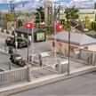 Faller 190770 Wachgebäude mit Schlagbaum der Schweizer Armee, H0 (1:87) | Bild 1