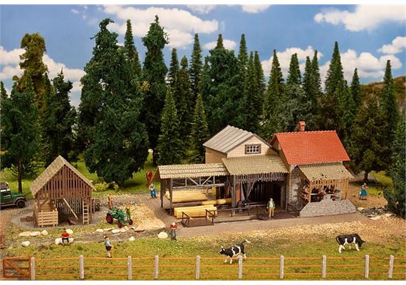 Faller 191767 Sägemühle mit Schuppen, H0 (1:87) | Bild 1