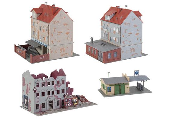 Faller 191772 Gebäude-Set 50er Jahre, H0 (1:87) | Bild 2