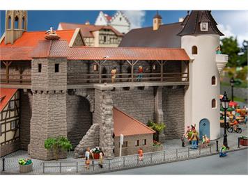 Faller 191790 Altstadtmauer mit Anbau - H0 (1:87)