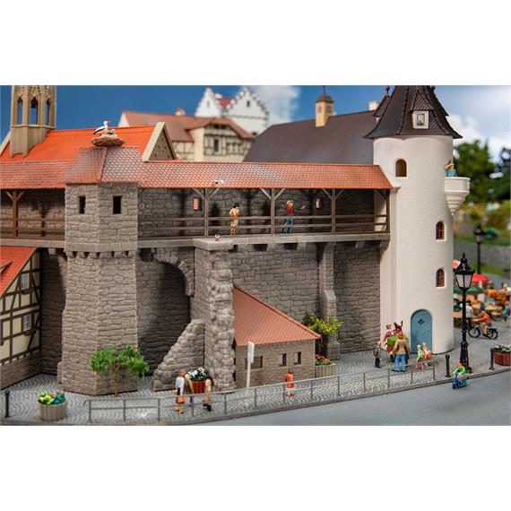 Faller 191790 Altstadtmauer mit Anbau - H0 (1:87)