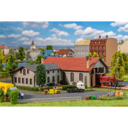 Faller 222106 Zweiständiger Lokschuppen mit Werkstatt - N (1:160)