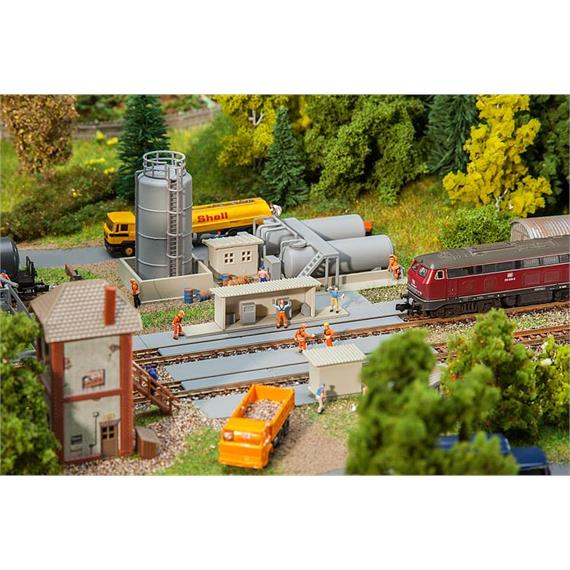 Faller 222212 Öllager mit Dieseltankstelle - N (1:160)