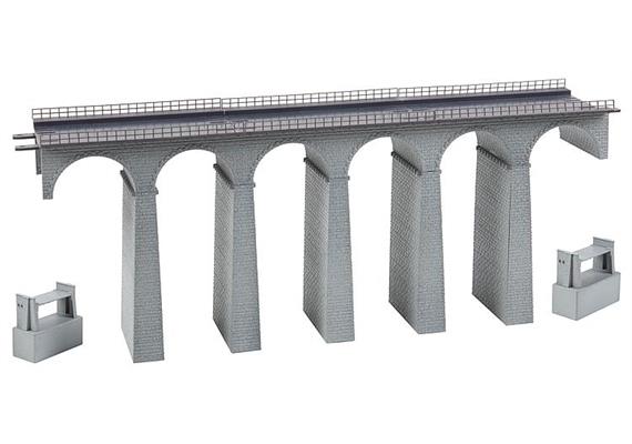 Faller 222599 Viadukt-Set, 2-gleisig, gerade, N | Bild 2