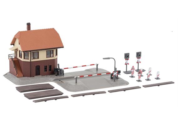 Faller 231718 Bahnübergang mit Stellwerk - N (1:160) | Bild 1
