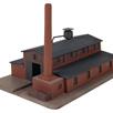 Faller 231720 Fabrik mit Schornstein, patiniert - N (1:160) | Bild 3