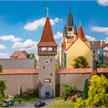 Faller 232171 Altstadtturm mit Mauer - N (1:160) | Bild 1