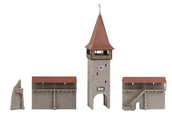 Faller 232171 Altstadtturm mit Mauer - N (1:160) | Bild 3