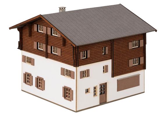 Faller 232183 Alpenhaus Langwies, Schweiz, Lasercut-Modell - N (1:160) | Bild 3