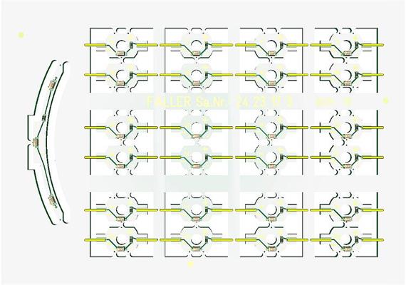 Faller 242317 Riesenrad-LED-Lichtset, N (1:160) | Bild 3