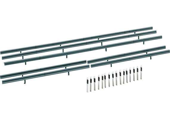 Faller 272452 Leitplanken, 40 Begrenzungspfähle, 860 mm - N (1:160)