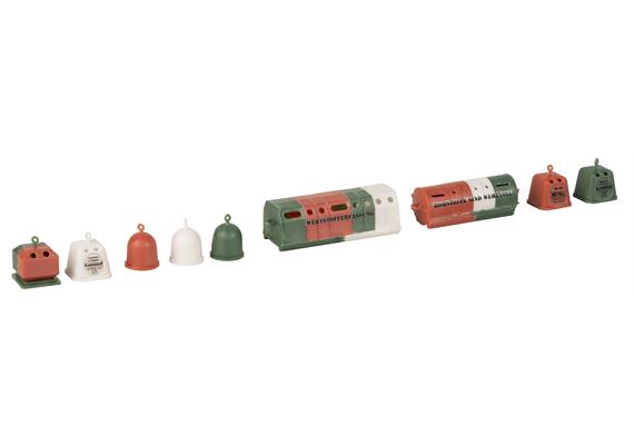 Faller 272567 Wertstoffcontainer-Set - N (1:160) | Bild 2