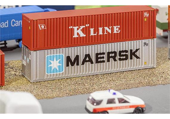 Faller 272821 40' Hi-CubeContainer "Maersk" - N (1:160)