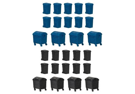 Faller 272919 Mülltonnen-Set - N (1:160) | Bild 2