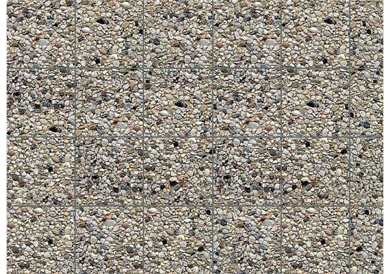 Faller Kartonmauerplatte "Waschbeton" HO