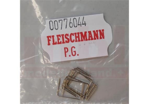 Fleischmann 00776044 Drahtbrücke für H0-Weichen, 10 Stück - H0 (1:87)