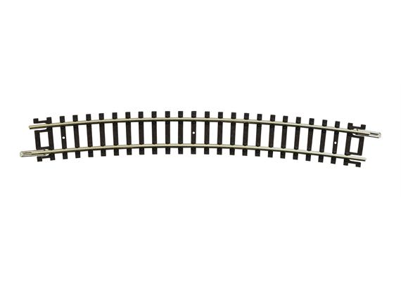 Fleischmann 22227 gebogenes Gleis R6, 15° - N