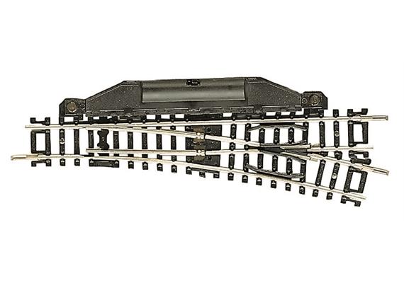 Fleischmann 22263 elektrische Weiche 15 ° rechts - N (1:160)